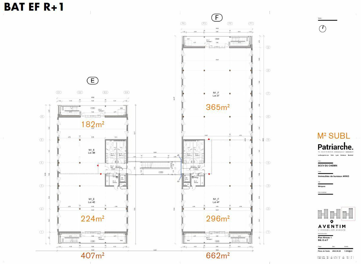 Bureau Mérignac 1515m² Location bureau Mérignac Gironde OLBUR2002364 9